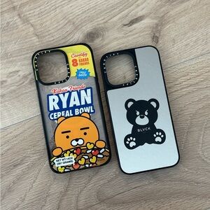 CASETiFY x Blvck and CASETiFY x KakaoTalk Ryan iPhone 15 Pro Max Cellphone Case